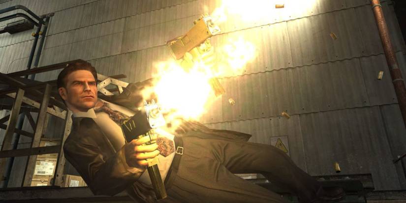 Max Payne in Max Payne 2: The Fall Of Max Payne shooting