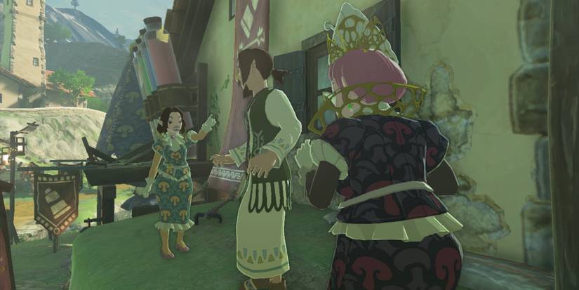 Cece's sister confronting Reede during the election