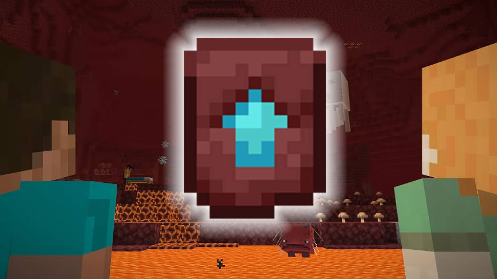 Minecraft How To Get And Duplicate Netherite Smithing Template