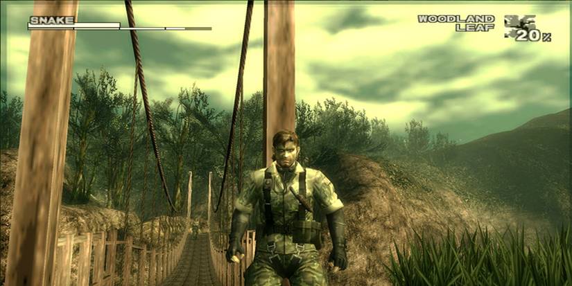 Solid Snake in Metal Gear Solid 3 Subsistence 