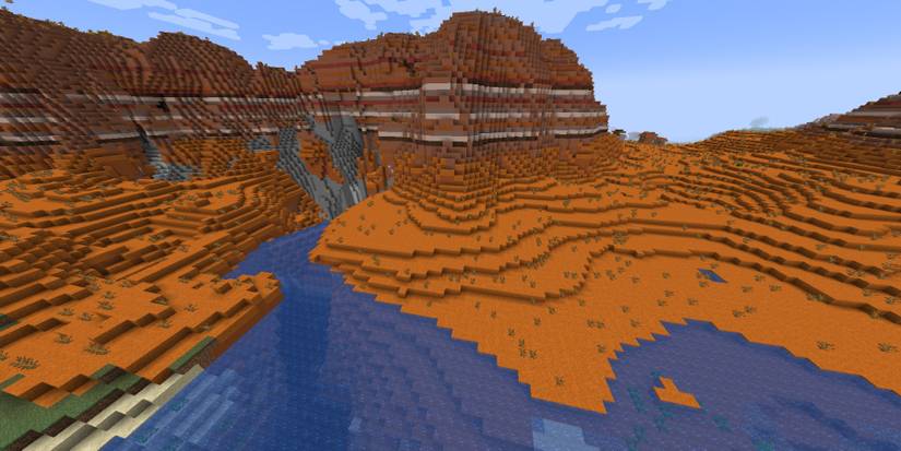 minecraft badlands
