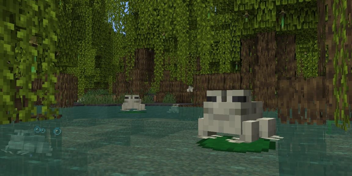 Minecraft frog