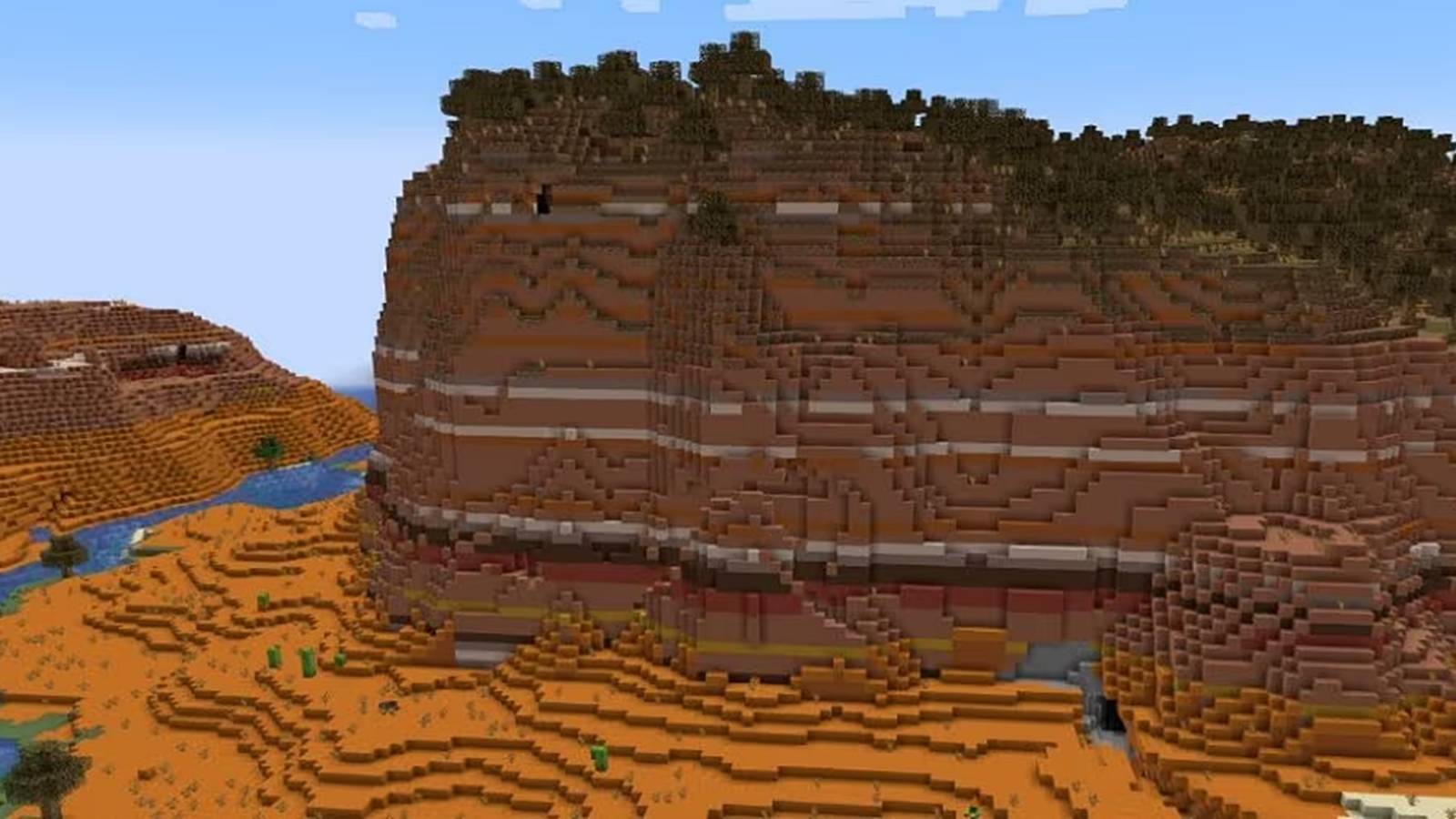 minecraft wooded badlands