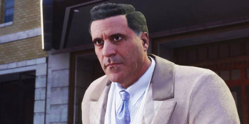 don morello in a white suit