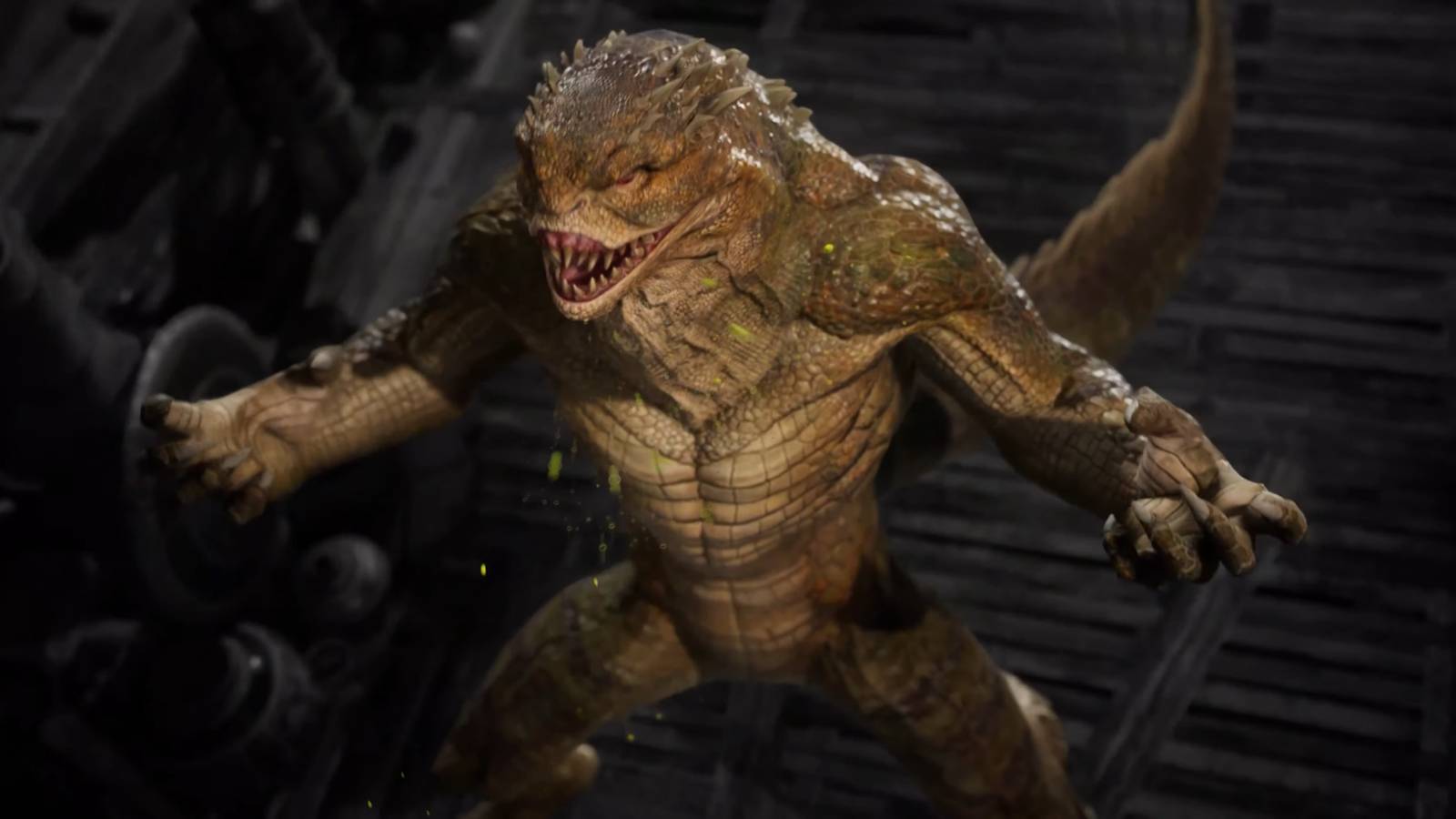 Reptile's true form from the Mortal Kombat 1 