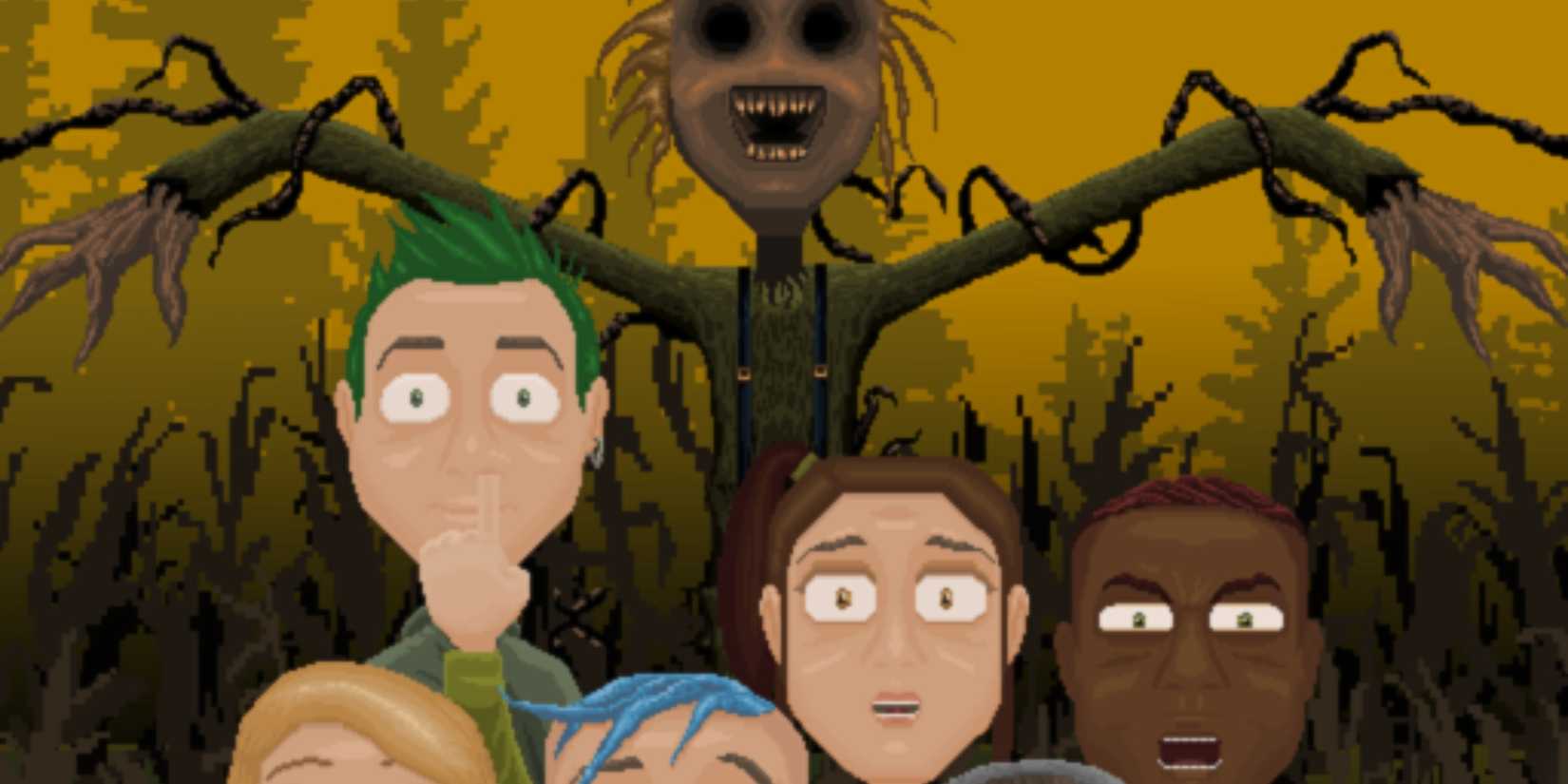 monster and characters in Moth Lake A Horror Story