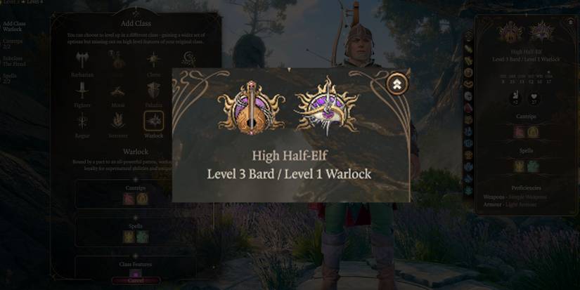 Multiclassing Class Division