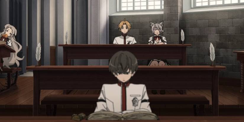 Mushoku Tensei II Ep8 Rudeus in Class