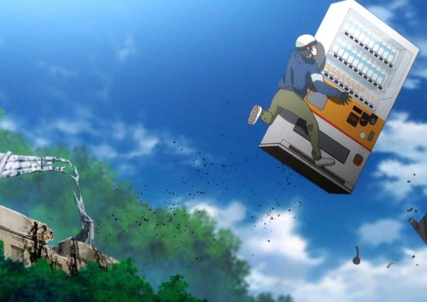 Boxxo before his death on a cliff