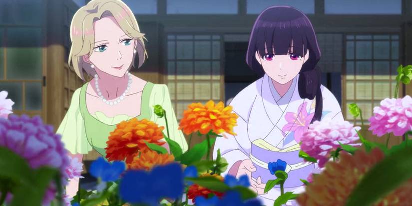 My Happy Marriage E07 Miyu on Flower Garden