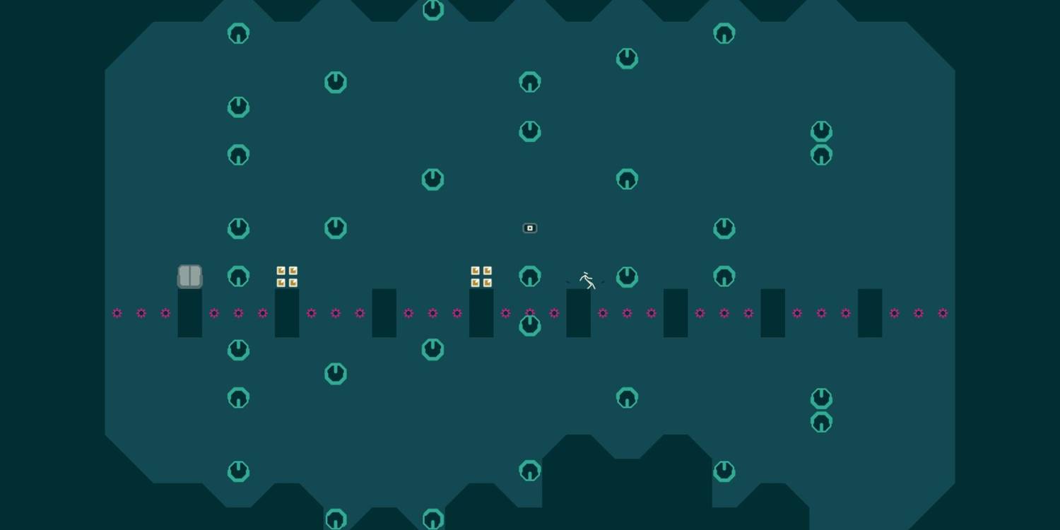 A daunting level in N++