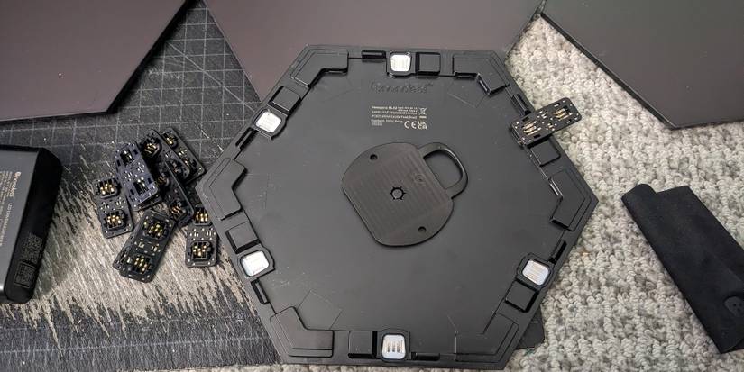 Nanoleaf Black Hexagons Install #1