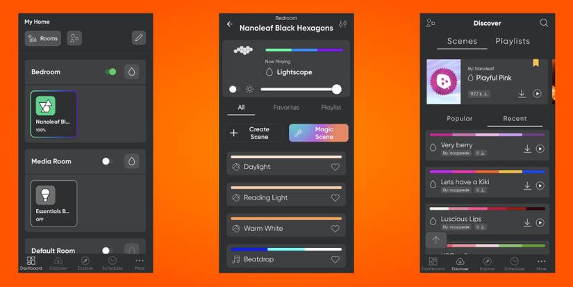 Nanoleaf Black Hexagons Software