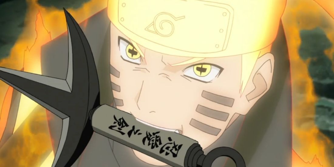 Naruto Uzumaki modo sabio de los seis caminos.