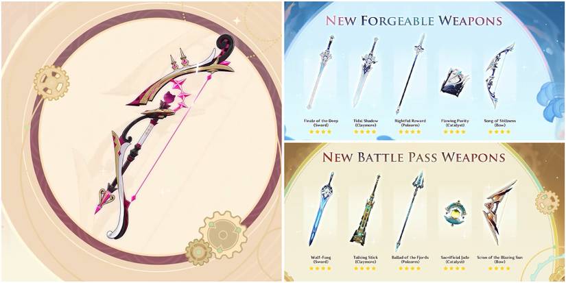 new fontaine weapons in genshin impact