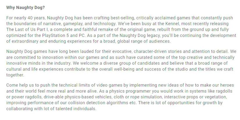 new uncharted game naughty dog