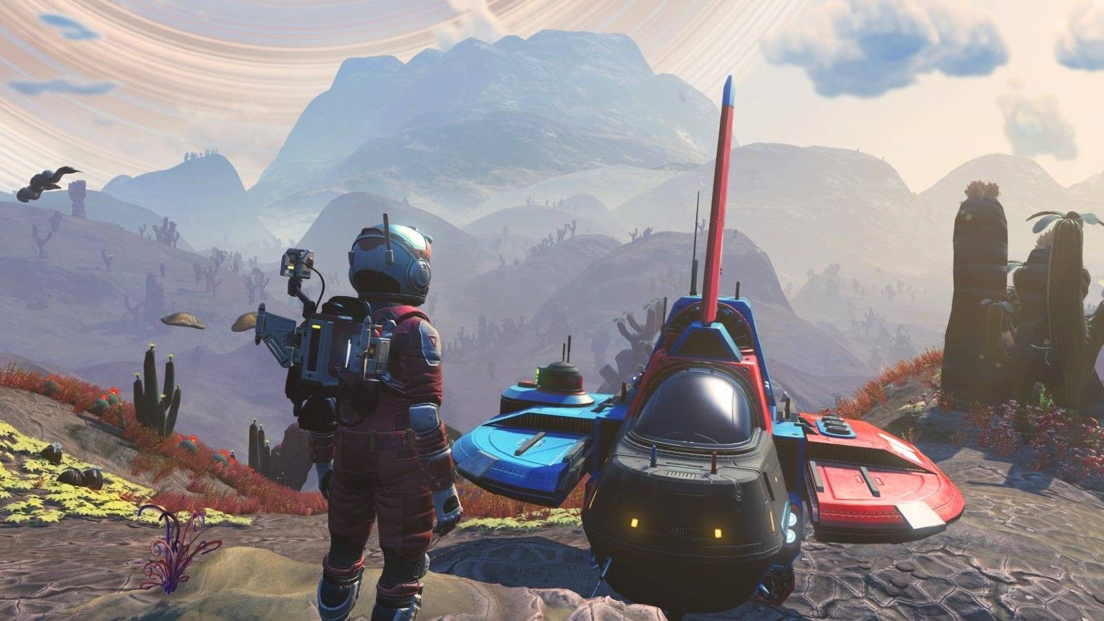 No Mans Sky Player Builds Star Wars Ship-1