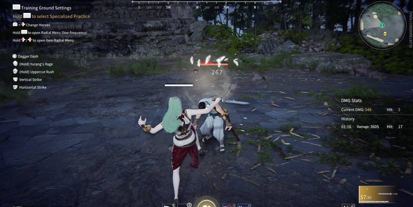 smashing an enemy's shield