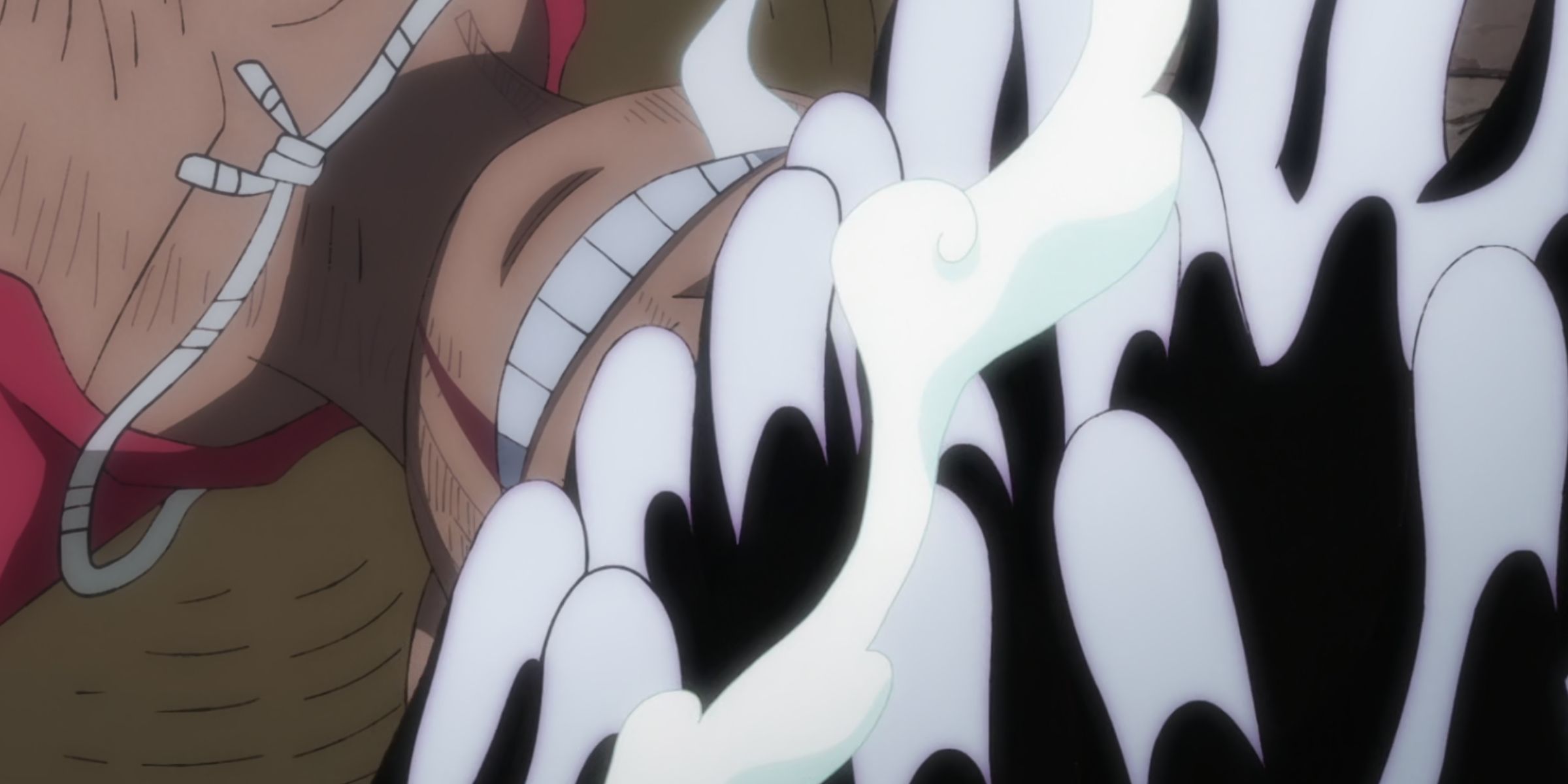 One Piece Luffy awakens Gear 5th