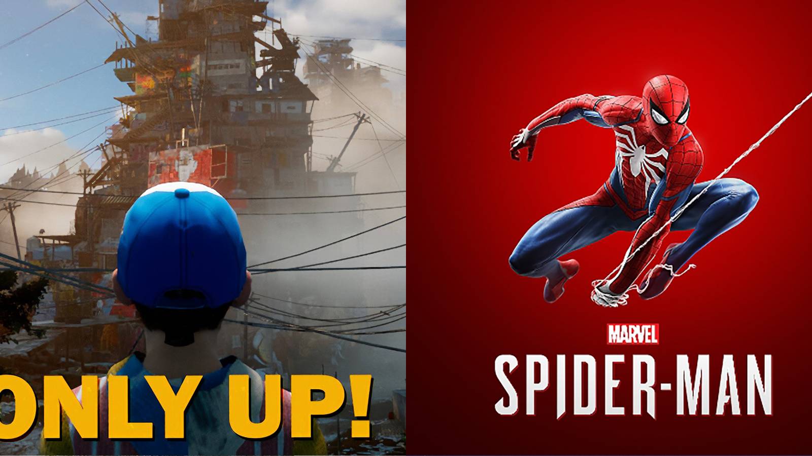 only up and marvel's spider-man