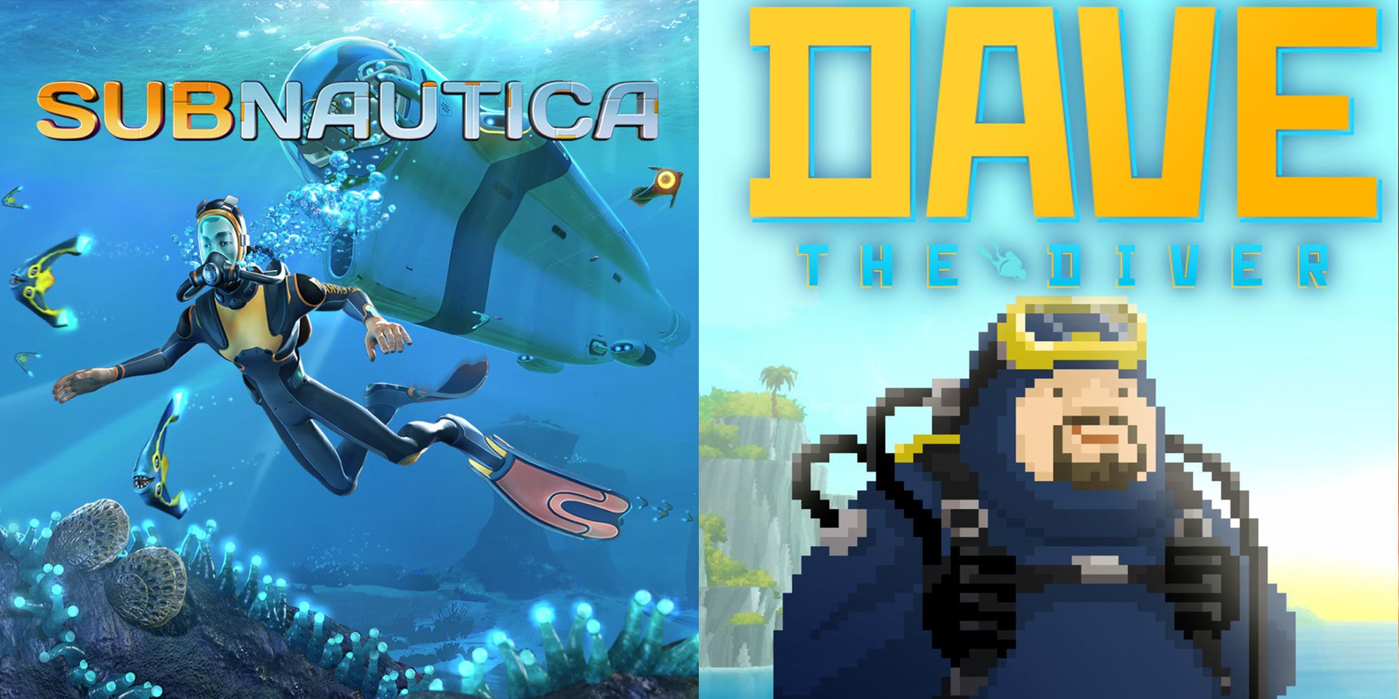 Jogos de mundo aberto com exploração subaquática