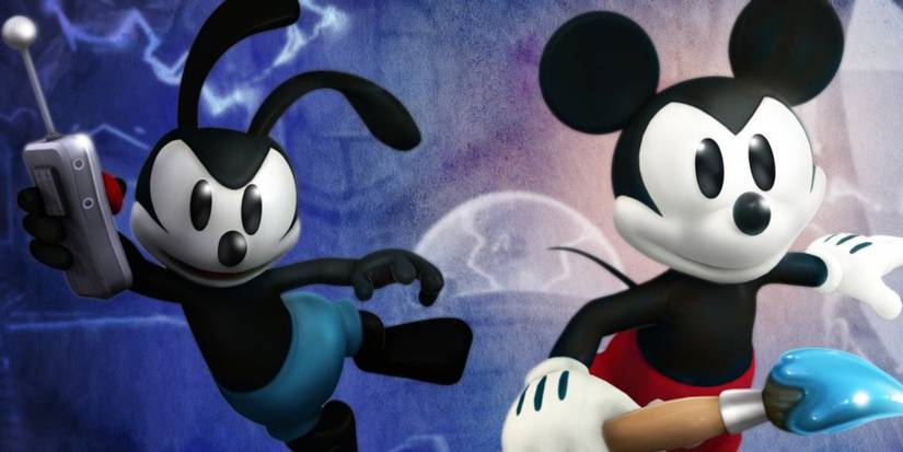 Oswald and Mickey in Epic Mickey 2