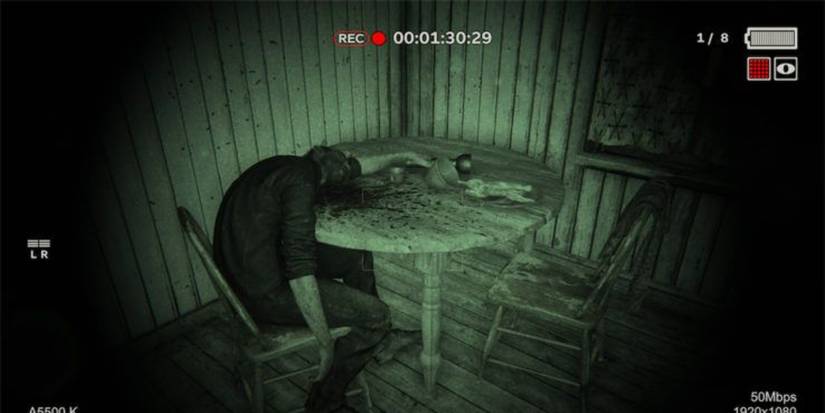 Nightvision Camera on deceased person