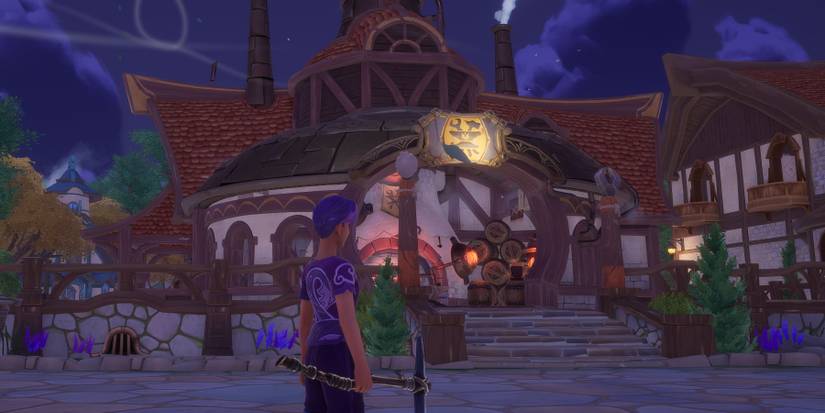 Blacksmith in Palia's main village.