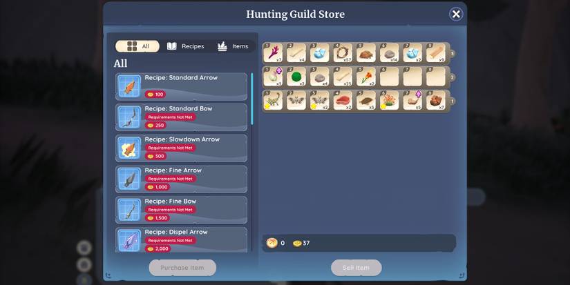 Palia upgrades not available at Master.