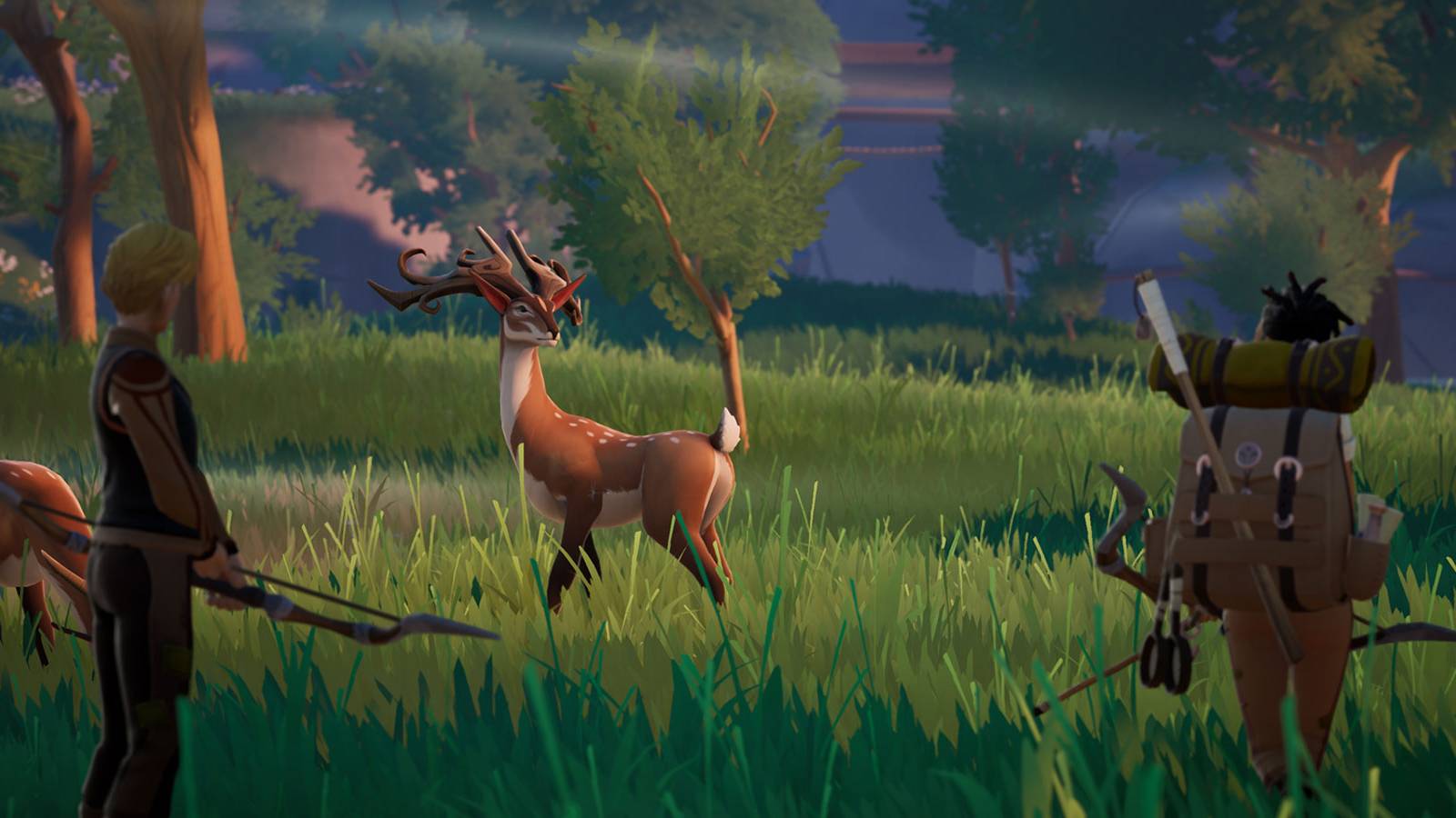 Farming leather in Palia.