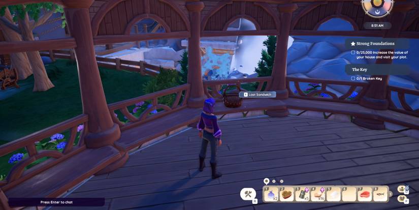 palia lost sandwich location