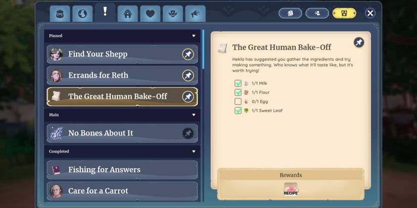 palia macaron recipe ingedients