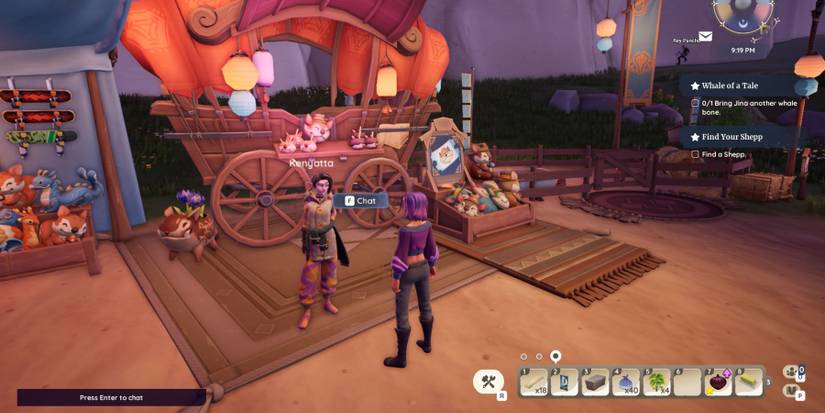 palia maji market event kenyatta stall