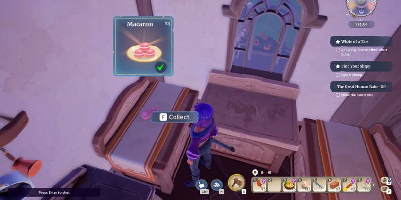 palia making macarons