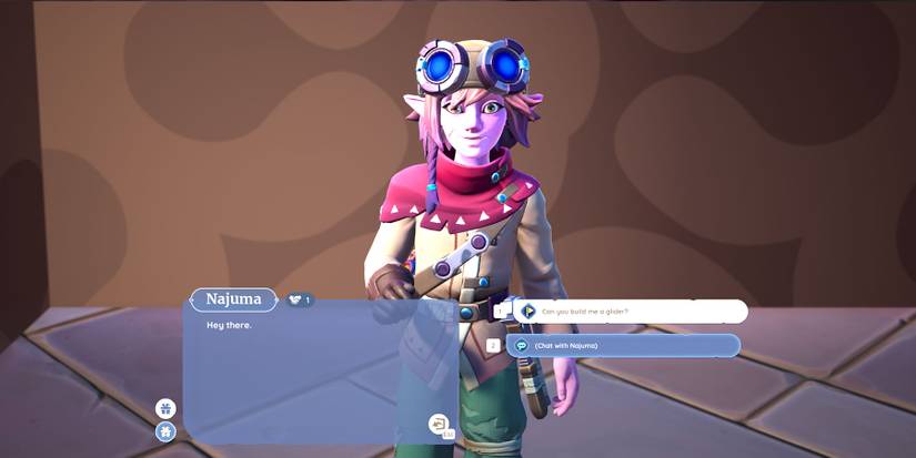 Talking to Najuma in Palia.