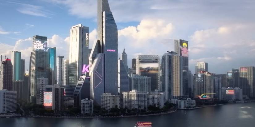 Palmera City in Blue Beetle