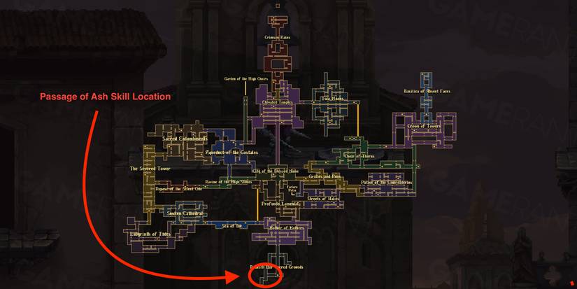 passage of ash location double jump skill blasphemous 2