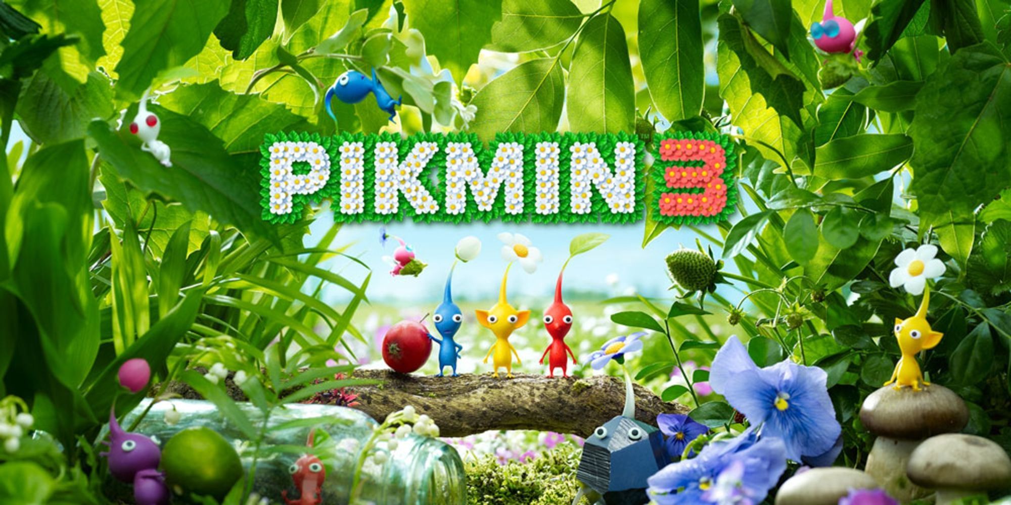 Pikmin 3 Wii U logo