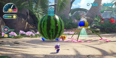 pikmin 4 blue oatchi watermelon