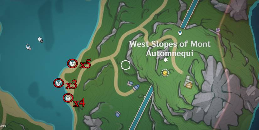 pluie lotus location 1 in genshin impact