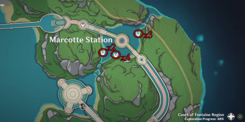 pluie lotus location 4 in genshin impact