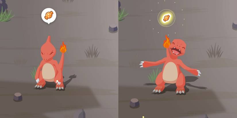 Pokemon automatically collects candies