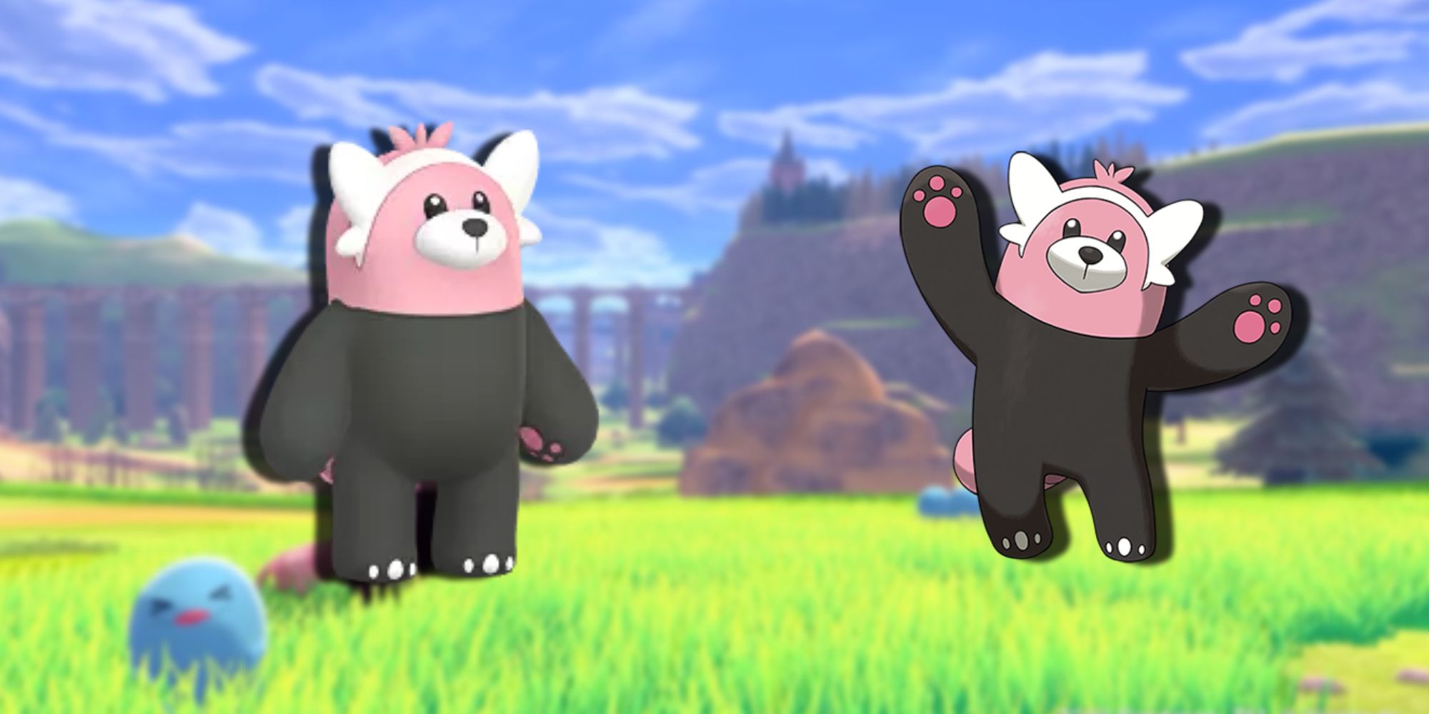 The pokemon Bewear is all kinds of cute but could easily crush a human to death