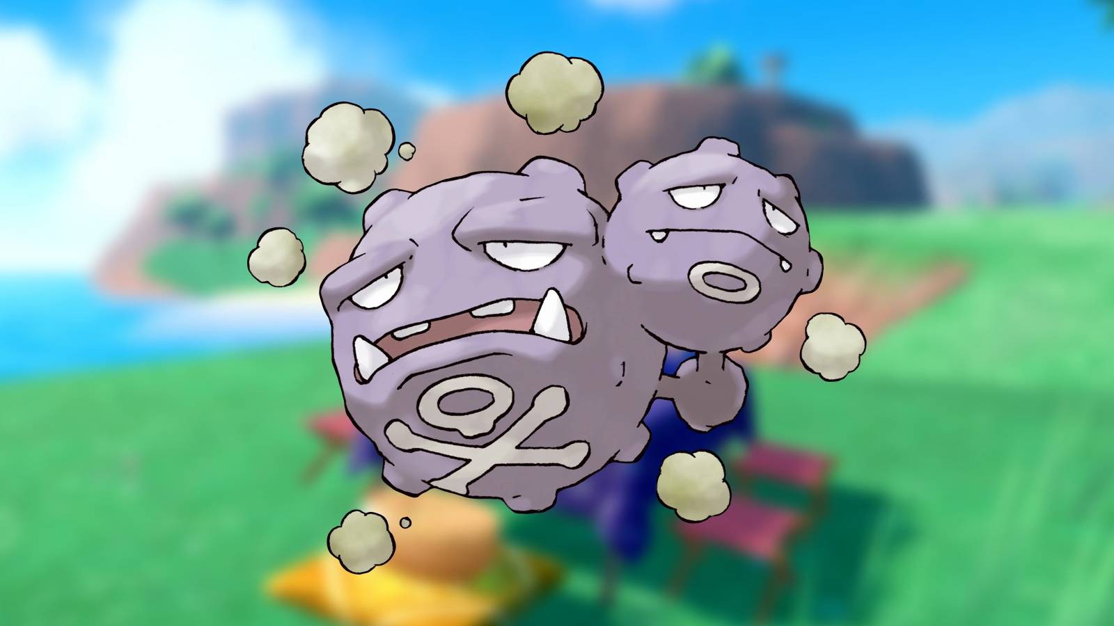 Pokemon Fan Makes Weezing Rug