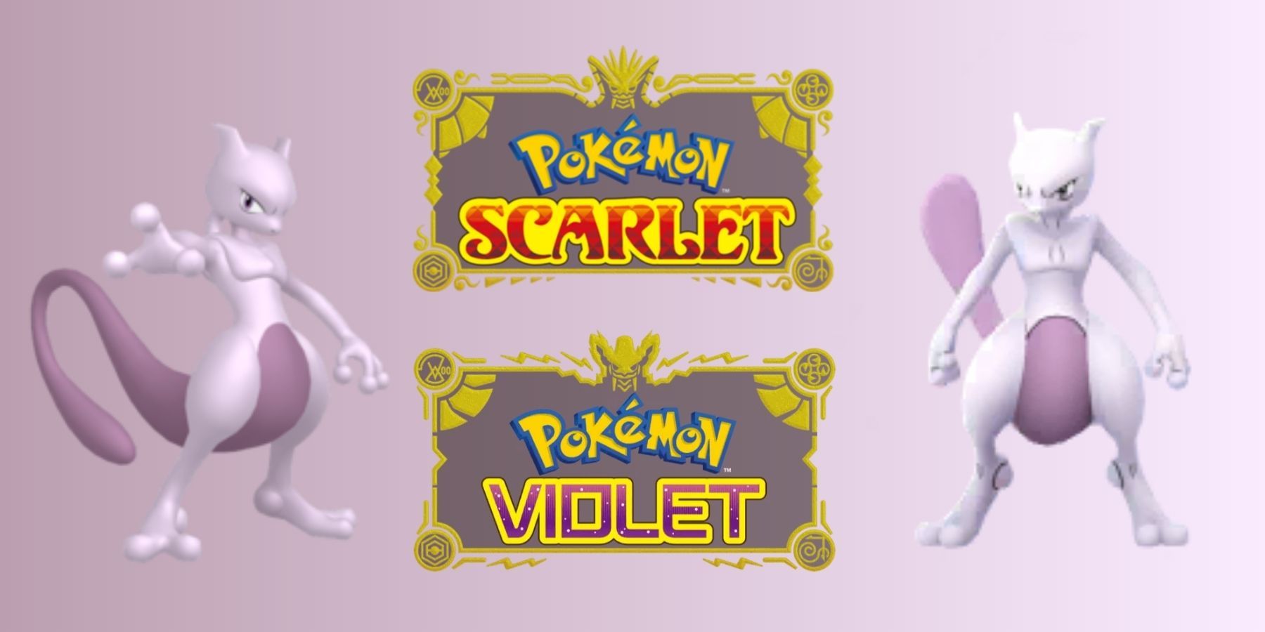 Mew e Mewtwo em Pokémon Scarlet e Violet em 2023