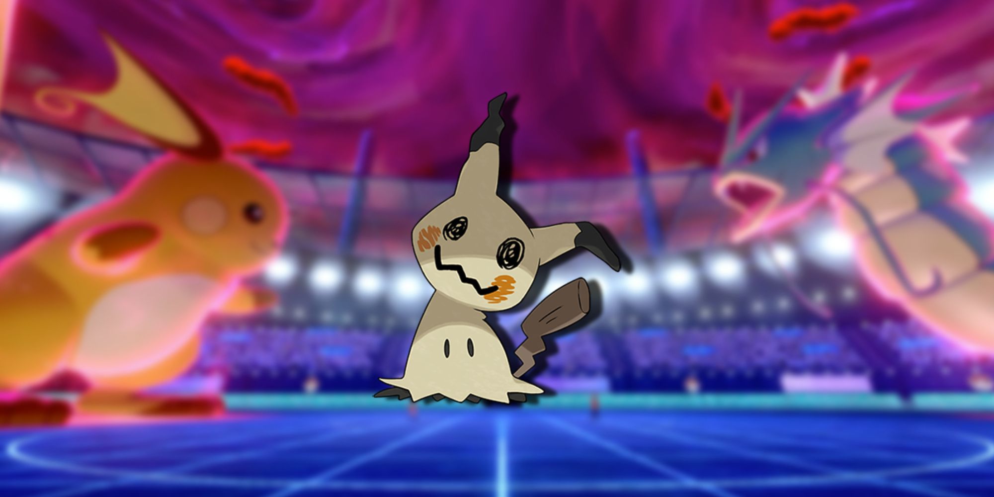 The pokemon Mimikyu is designed to look cute but under the disguise it could easily kill a human