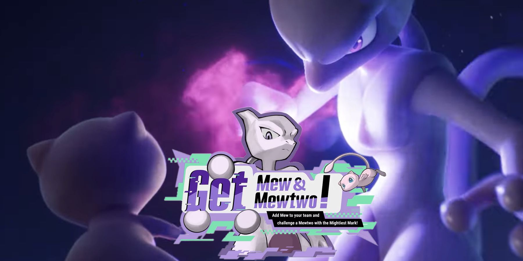 Pokemon Scarlet and Pokemon Violet - Official Mew and Mewtwo