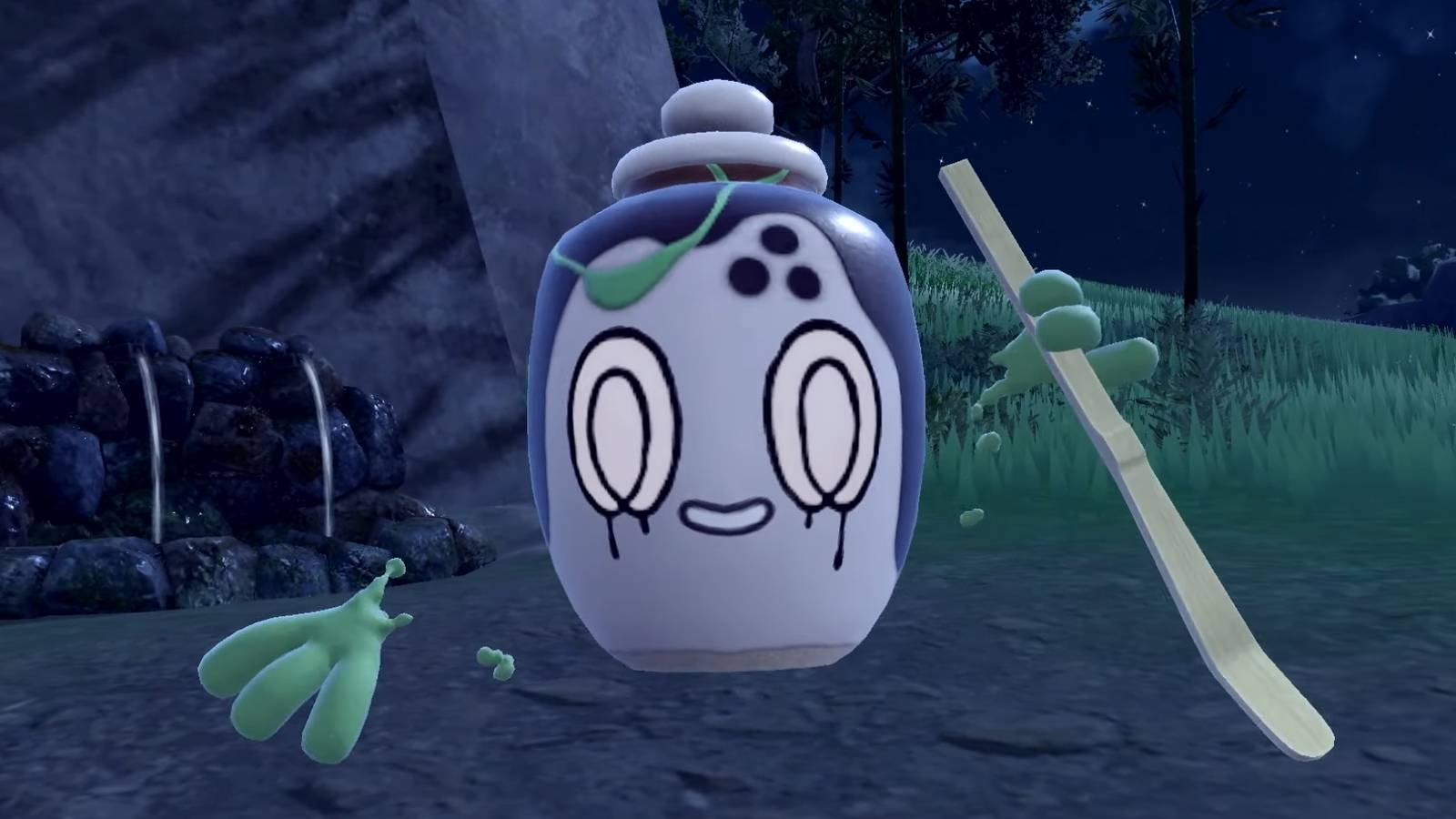 pokemon scarlet and violet poltchageist reveal trailer