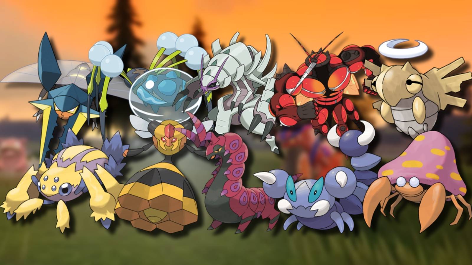 pokemon scarlet violet gen 10 bug-type pokemon type chart base stat total improvements