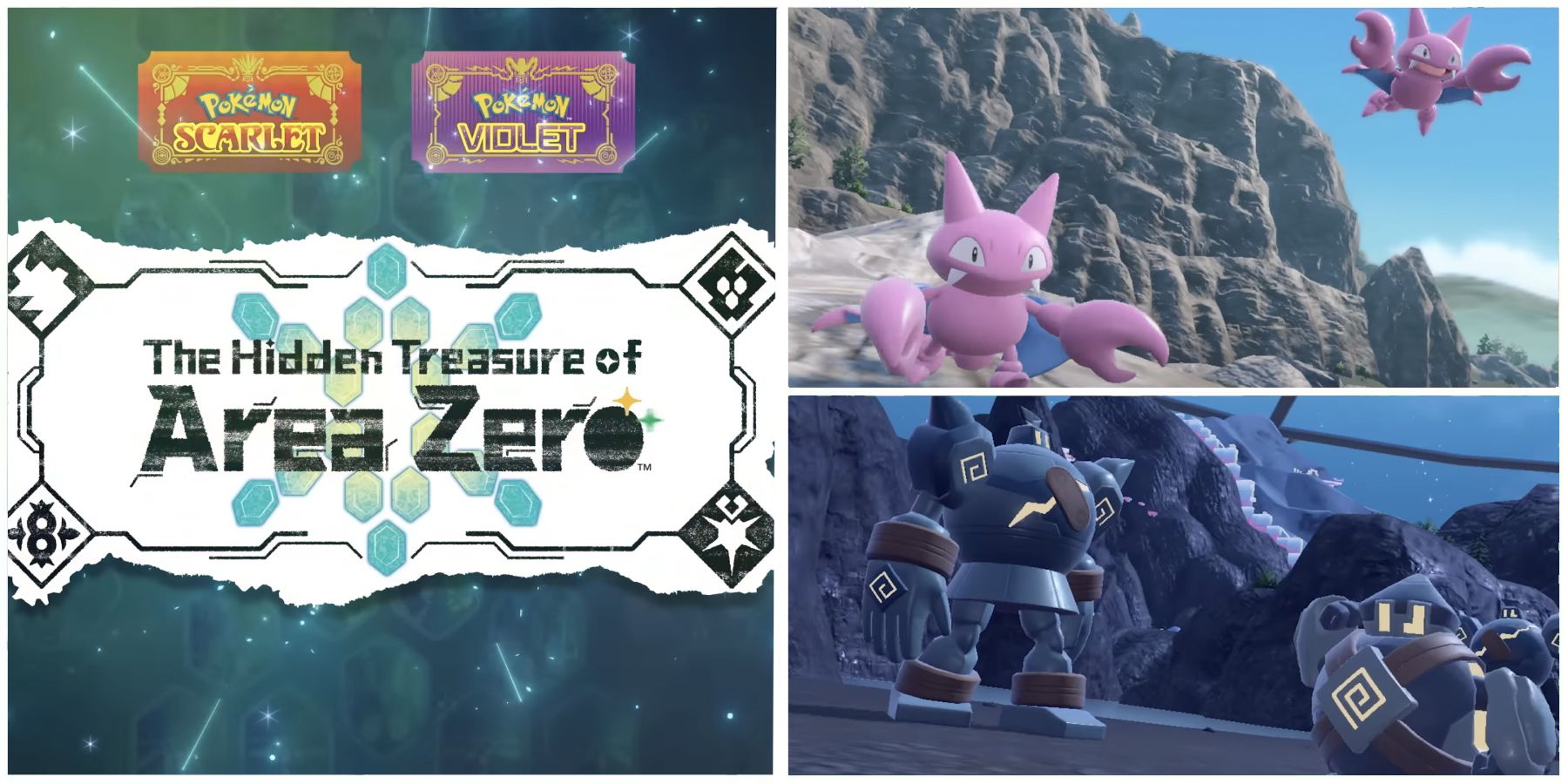 Every new Pokemon in Scarlet & Violet DLC: The Hidden Treasure of Area Zero  - Charlie INTEL